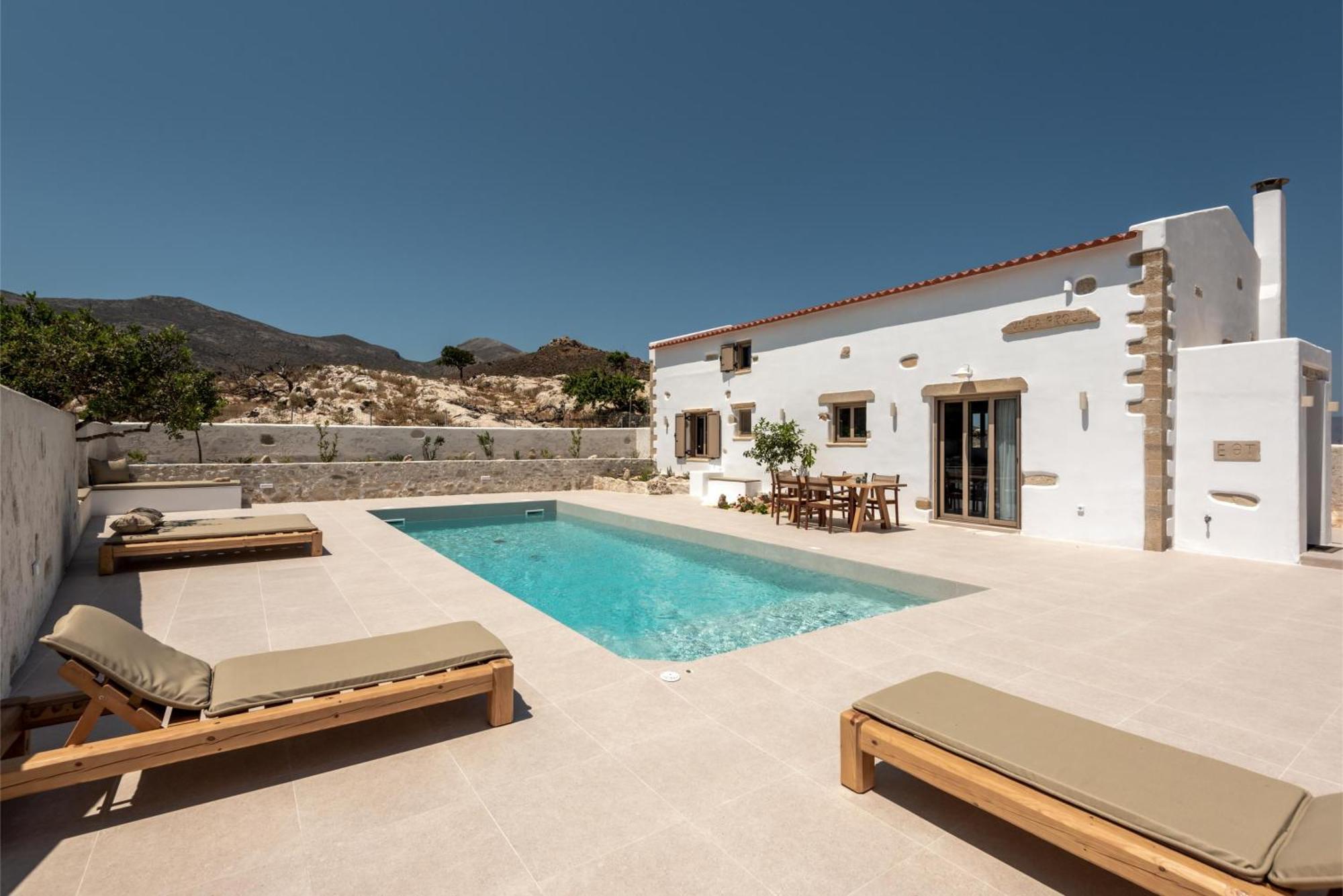 Villa Froudi Near Falaserna Beach Kissamos Exterior photo